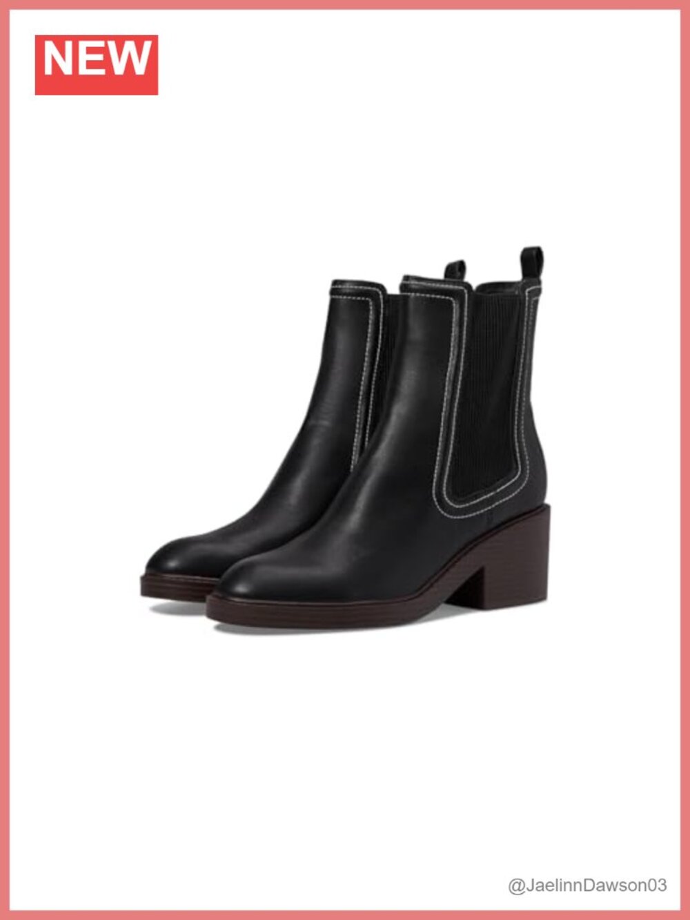 Bandolino Enisy Ankle Bootie Womens Pull-On Block Heel Faux Leather